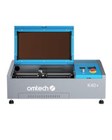 OMTech K40+ CO2 Laser Engraver, 8"x12" 40W Desktop Laser Engraving Machine for Home Use, LaserGRBL LightBurn Compatible Laser Engraver Cutter with OMTech