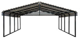ARROW CPH202007, 20x20, Eggshell Carports, 20' x 20' Arrow