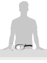 Hawkins 2 Litre Contura Pressure Cooker, Stainless Steel Inner Lid Cooker, Handi Cooker, Induction Cooker, Small Cooker, Silver (SSC20) HAWKINS