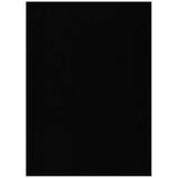 Kodiak Furniture 75" Traditional Full-Size Suede Fabric Futon Mattress with Coil Hinged Innerspring Unit, Foam Construction, Tufted Cover, in Black Finish - Frame Not Included Kodiak Furniture
