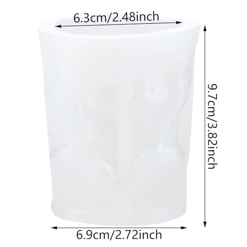 XIAOSHUI Tree House Candle Mold House Resin Casting Silicone Molds for Candle Making Aromatherapy Candles Gypsum Clay Craft Candle Home Decorate