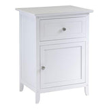 Winsome Eugene Accent Table, 18.90"W x 14.96"D x 25"H, White Winsome