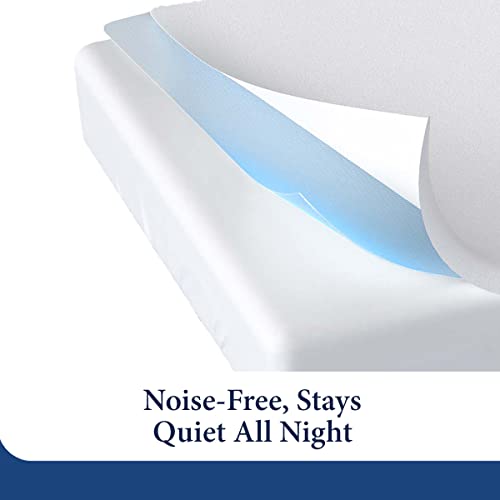 Cosy House Collection Luxury Mattress Protector - Blend of Rayon Derived from Bamboo - College Dorm Room Essentials - Ultra Soft Comfort, Stays Cool & Quiet - Premium Fitted Sheet Style (Twin XL) Cosy House Collection