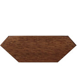 Leick Home 80386 Leaded Glass Corner TV Stand with Enclosed Storage For 60" TV's, Burnished Oak Leick Home