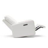 Graco Teddi Power Recliner Swivel Glider (Ivory Basketweave) – Electronic Power Recline, USB-A & USB-C Charger, Premium Cushioning & Comfort Graco