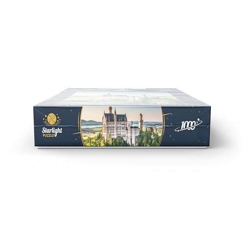 MyPuzzle Neuschwanstein Castle Bavaria Germany - Premium 1000 Piece Jigsaw Puzzle for Adults MyPuzzle.com