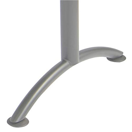 Iceberg 69227 ARC 6-Foot Rectangular Table, 36" x 72", Graphite/Silver Leg Iceberg