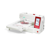 Elna eXpressive 830L Creative Edition computerized Embroidery-Only Machine with extra-large embroidery field 7.8" x 14.1", Superior Needle Threader, 4 Included Hoops, Thread Sensors and Thread Cutters