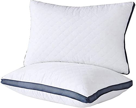Meoflaw Pillows for Sleeping (2-Pack), Luxury Hotel Pillows Queen Size Set of 2,Bed Pillows for Side and Back Sleeper (Queen) Meoflaw