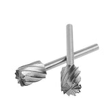 Urhelper 12pcs 1/8 Inch Shank HSS Rotary Burr BitsFile Set Milling Drilling Cutter Router Bit for Dremel Woodworking Tools Urhelper