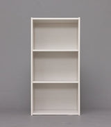 IRIS USA 3-Tier Modular Open Cubby Storage Shelf, Sturdy Storage Bookshelf Cabinet for Living Room Bedroom Guest Room Office Dorm Room Kids Room and Bathroom, White IRIS