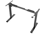 Monoprice Single Motor Sit-Stand Desk - Back to Basics Electric, Easy Adjustment, 32.4 x 18.9 x 27.9 Inches, Lifts Up to 154 Pounds, Black - Workstream Collection Monoprice