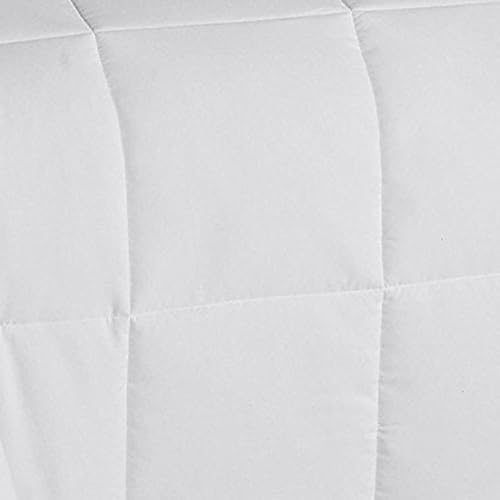 Mattress-Homes Comforter Duvet Insert Quilted Comforters 1 Piece Twin XL 100% Soft Comfy Microfiber Down Alternative Extra Long Twin Comforter Lightweight for Bedding White Solid All Season Mattress-Homes