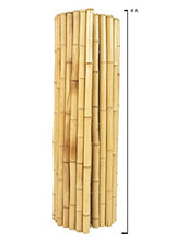Backyard X-Scapes Natural Bamboo Fencing Decorative Rolled Fence Panel 1 in D x 6 ft H x 8 ft L Backyard X-Scapes