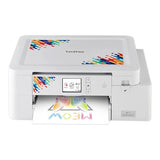 Brother SP-1 Sublimation Printer with Full CMYK 47ml Ink Set, 10 Dye-Sublimation Transfer Sheets & Artspira Design Software