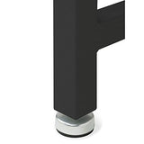 Seville Classics Pegboard Workcenter with 23 Peg Hook Assortment and Drawer Table, 48", Satin Graphite Seville Classics