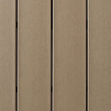 Signature Design by Ashley Fairen Trail 30" HDPE Durable Outdoor Barstool, 2 Count, Black & Brown Signature Design by Ashley