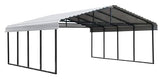 ARROW CPH202007, 20x20, Eggshell Carports, 20' x 20' Arrow