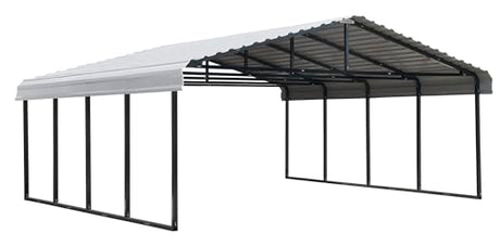 ARROW CPH202007, 20x20, Eggshell Carports, 20' x 20' Arrow