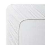 Vera Wang - Queen Size Sheet Set, Soft & Smooth Sateen Cotton Blend Bedding, Deep Pocket, 800 Thread Count, Bed Sheets with Fitted Sheet & Matching Pillowcases (White) Vera Wang