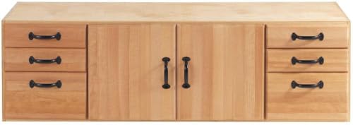 Sjobergs Professional Elite 2000 European Beech Workbench, SJO-99402K (Elite 2000 + Cabinet SM04 + Accessory Kit) Sjobergs