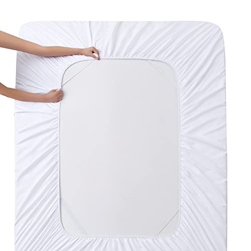 Manyshofu Extra Deep Pocket King Size Sheets - Hotel Luxury 1800 Thread Count Sheets & Pillowcases - Microfiber Bedding Set up to 24" Mattress - Pure White Bed Sheets 18-24 Inch Deep Pockets - 4 Piece