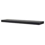 MANTELSDIRECT Tucker 68 Inch Metal Powder Coated Steel Non-Combustible Fireplace Mantel Shelf - Black | Beautiful Modern Shelf Perfect for Electric Fireplaces and More! MANTELSDIRECT