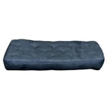 Maykoosh 21x54 Loveseat Ottoman Mattress - Blue Microfiber Futon Mattress - 7" Thick Comfort Maykoosh
