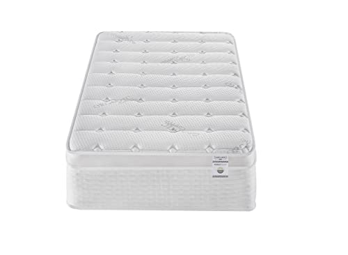 Oliver & Smith Twin Mattress- 14 Inch Hybrid Twin Size Mattress with Pocketed Coil Spring with High Density & Comfort Cold Foam- Eco-Friendly, Breathable Mattress Twin Size- Firm Mattress