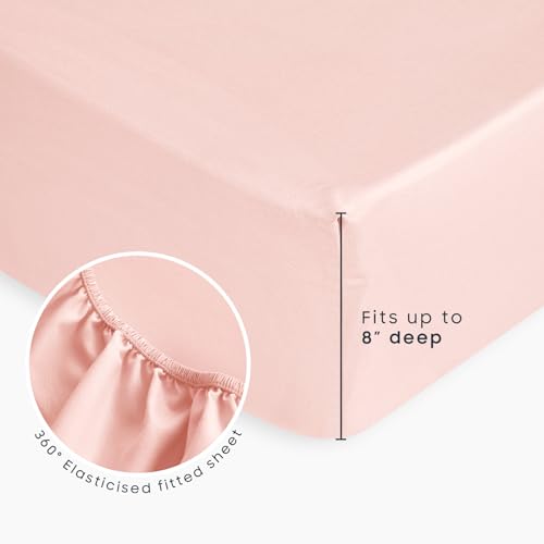 Wake In Cloud - Rainbow Toddler Bedding Set for Girls, Cute Colorful Pastel Rainbow with Clouds, 4 Pieces Soft Crib Bed Set Including Comforter, Sheets and Pillowcase, White Pink Wake In Cloud