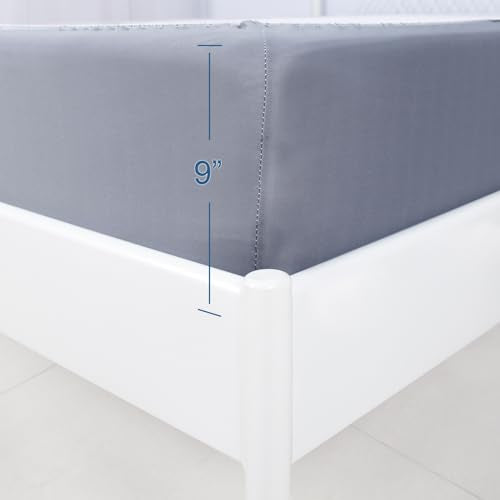 Twin Size Box Spring Cover with Smooth and Elastic Woven Material, Alternates for Bed Skirt, Wrinkle & Fading Resistant, Washable, Dustproof SPRINGSPIRIT