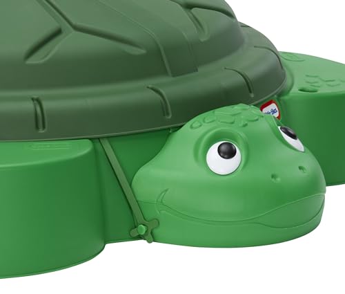 Little Tikes Turtle Sandbox, for Boys and Girls Ages 1-6 Years - WoodArtSupply