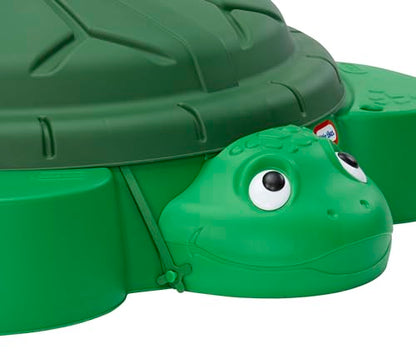 Little Tikes Turtle Sandbox, for Boys and Girls Ages 1-6 Years - WoodArtSupply