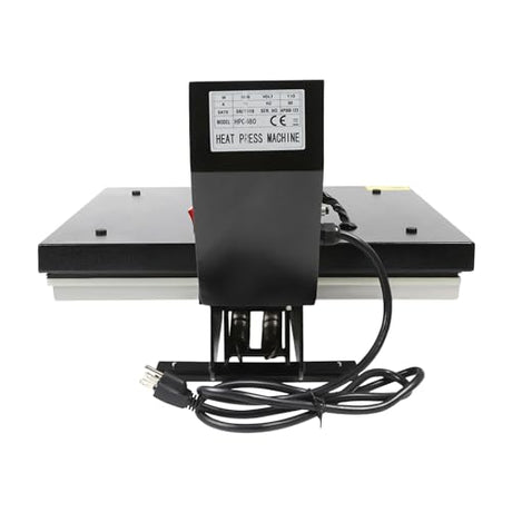 1800W Hot Large Size Auto Heat Press Machine 16" x 20" T-Shirt Sublimation Heat Press Transfer Heat Up Fast & Distribute Heat Evenly, Intelligent Tshirt Press Machine New USA Stock,Black (Black) xsdzgdzy