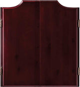 Viper Hudson Sisal/Bristle Steel Tip Dartboard Cabinet, Mahogany Finish Viper