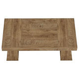 Tribesigns 55" Executive Desk, Wooden Office Desk with Double Pedestal, Modern Simple Computer Writing Table for Home Office, Light Brown Tribesigns