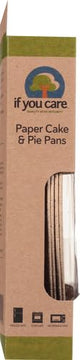 If You Care FSC Certified Paper Cake and Pie Baking Pans, 4-Count If You Care