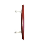 Easy Fix Hardware Canoe Style Wooden Sliding Door Handle | Stylish Sliding Glass Patio Door Handle Replacement Door Hardware and Repair | Modern Wood Design Patio Glass Door Easy Fix Hardware