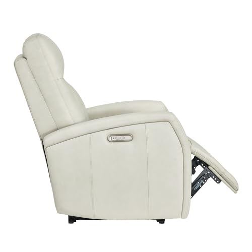 KISLOT Wall Hugger Power Recliner Chair with USB & Type-C Ports Faux Leather Recliner 135° Reclining Small Space Electric Sofa for RV Living Room Bedroom