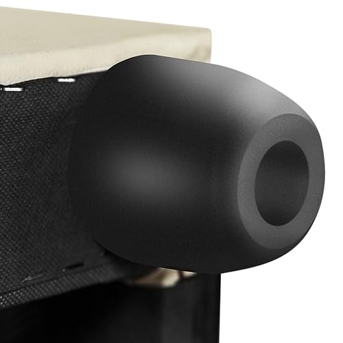 Yaheetech PU Leather Reclining Chair Single Sofa for Living Room Padded Seat with Pocket Spring for Small Space Living Room Bedroom Home Theater Beige Yaheetech