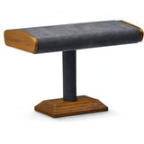 Oirlv Solid Wood T-Bar Watch Display Stand Jewelry Organizer Holder for Watch Bracelet Countertop Table Top Jewelry Tower(Grey) Oirlv