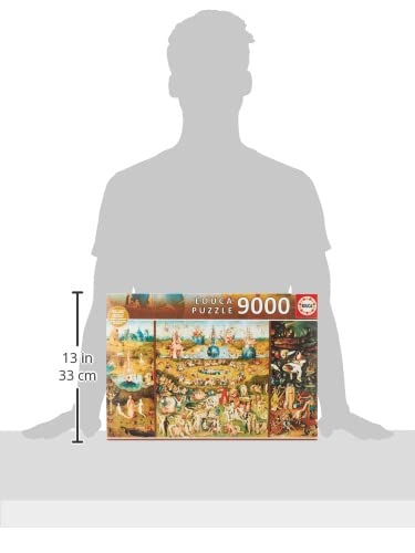 Educa 9,000 Piece Puzzle - The Garden of Earthly Delights Educa