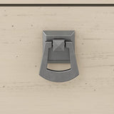 Bush Furniture Salinas 60W Antique White L Shaped Desk Set with Hutch, File Cabinet & Bookcase Bush Business Furniture