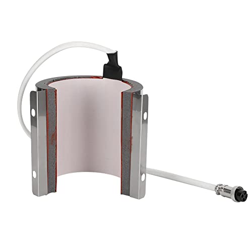 Cup Heat Press Attachment, DIY Sublimation Mug Printing Machine High-Temperature Embossin with Custom Design for Home Use Office Decoration Coffee Shop Customization GLOGLOW