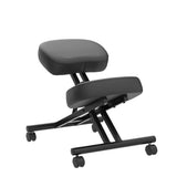 Luxton Home Ergonomic Kneeling Chair with Memory Foam Layer - Improves Posture - Adjustable Stool for Home and Office - Thick Comfortable Cushions Luxton Home