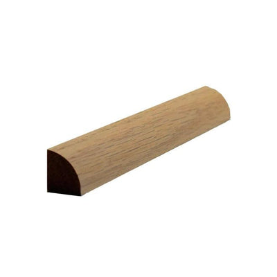 EWQR11 Quarter Round 1/2" Moulding Trim, 1/2" x 1/2", Red Oak, 94"