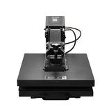 VEVOR Heat Press, 15 x 15 inch Heat Press Machine for T-Shirts, Fast and Even Heating, Easy to Use, High Pressure for Digital Industrial-Quality Sublimation Printer for Transfer Vinyl, T-Shirt, Black VEVOR