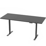 VIVO Large Electric 83 x 30 in Standing Desk, Memory Height Adjustment, 1B Series, Holds 220 lbs, Black Top Black Frame, DESK-KIT-1B8B VIVO