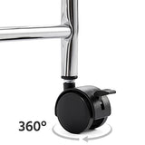 Yaheetech Rolling Cart Organizer Plastic Trolley with 10 Storage Drawers Utility Cart on Wheels Art Craft Organizer Ample Storage Space, Black Yaheetech