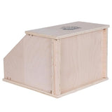 Small Pet Select - Chicken Nesting Box, 15x15x11, for Hens Laying Eggs, Wooden, Chicken Coop Nest Box, Made in The USA Small Pet Select